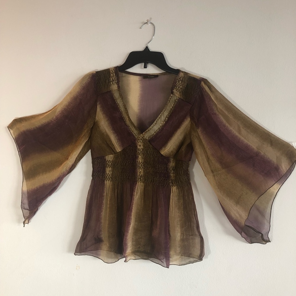 Sheer Top Like New